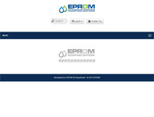 Tablet Screenshot of eprom.com.eg